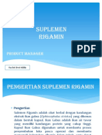 Suplemen Rigamin (Product Manager)