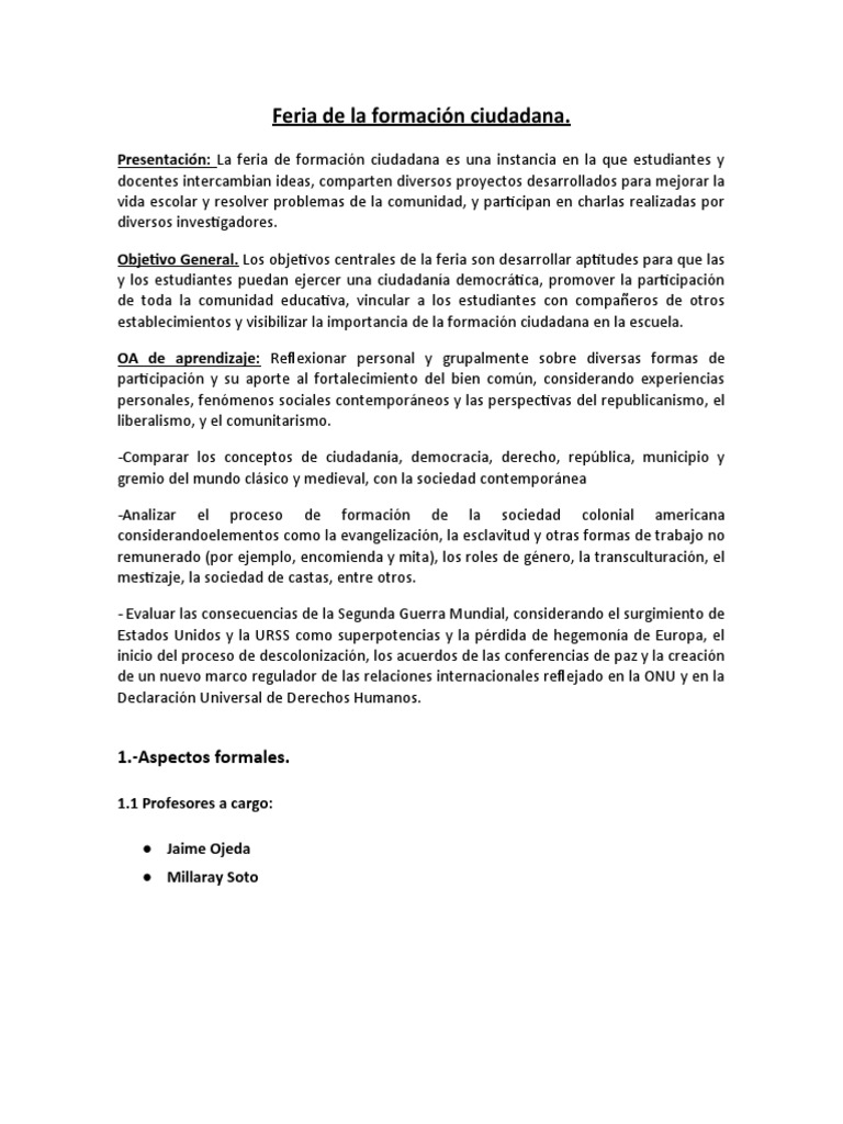 Formación Ciudadana en la Escuela | PDF | Democracia | Ideologías políticas