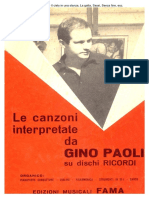 56488061 Le Canzoni Interpretate Da Gino Paoli Copy