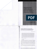 Organizacion Administrativa Funcion Publica y Dominio Publico - Jornadas Universidad Austral