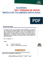 PREPARACION DE GASOLINA COMERCIAL  PRESION DE VAPOR Y % DE AZUFRE 26 de abril
