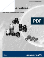Grundfos Valves: Non-Return Valves and Foot Valves