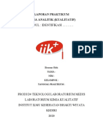 Format Laporan Praktikum Kimia Analitik d4 TLM