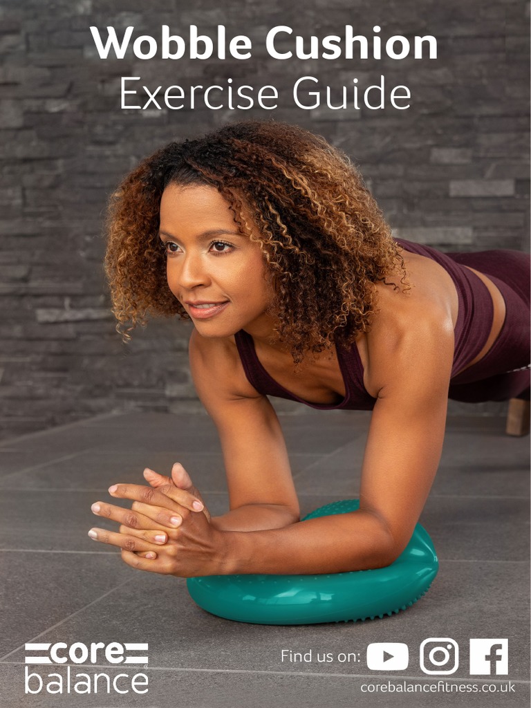 Wobble Cushion Exercise Guide PDF Foot