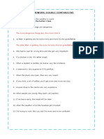 Homework Double Comparatives