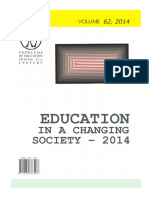 Problems of Education in The 21st Century, Vol. 62, 2014