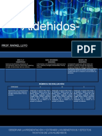 Aldehidos - (Beneficios y Efectos) 4° Sec