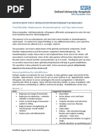 ACDF Post-Op Rehab Protocol Guide | PDF | Physical Therapy | Neck