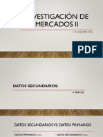 Datos Secundarios