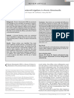 Article Review Topical Corticosteroid Irrigations in Chronic Rhinosinusitis