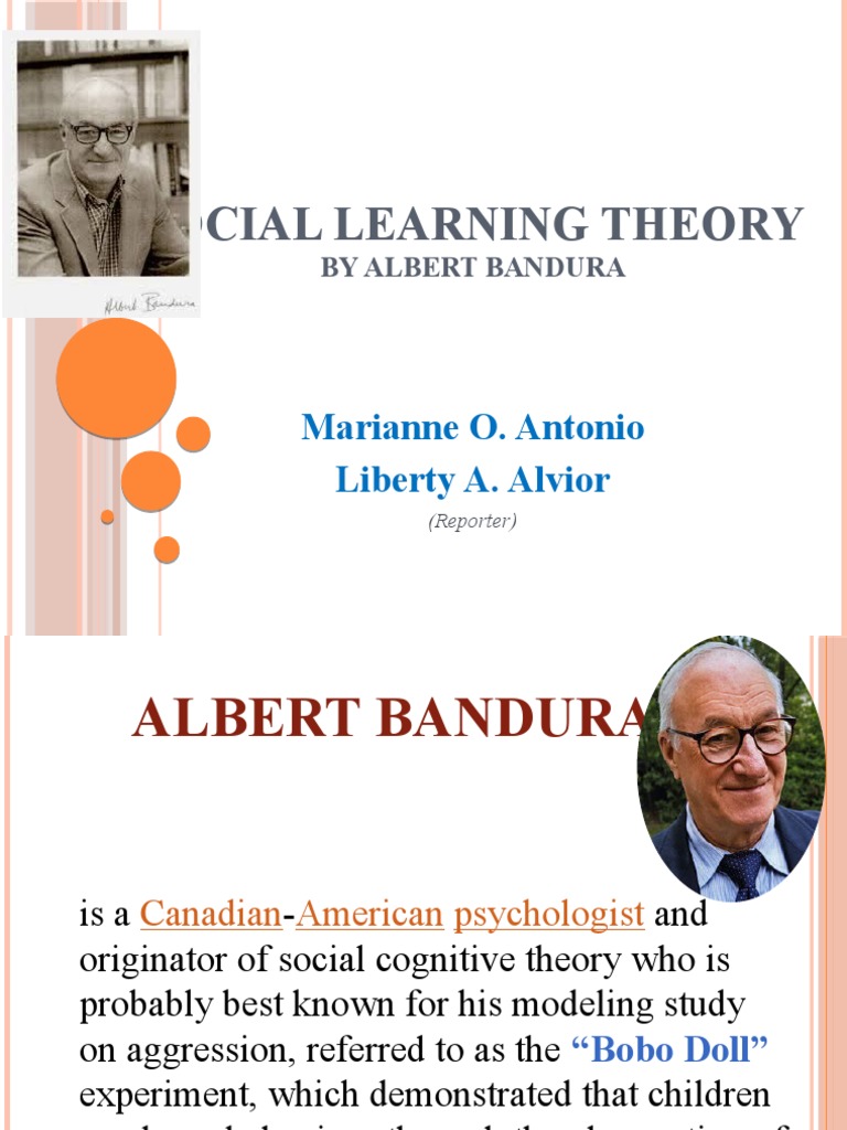 Albert bandura best known for sale