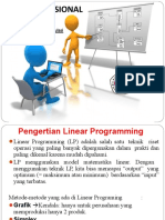 Linier Programming-Formulasi Masalah Dan Model