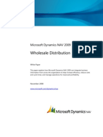Wholesale Distribution in Microsoft Dynamics NAV
