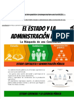 Estado y Administración Pública - La Búsqueda de Una Conciliación - by Oriana Vielma (Infographic)