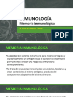 Clase 006c INMUNOLOGIA Memoria Inmune