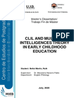 CLIL and Multiple Intelligences in Early Education