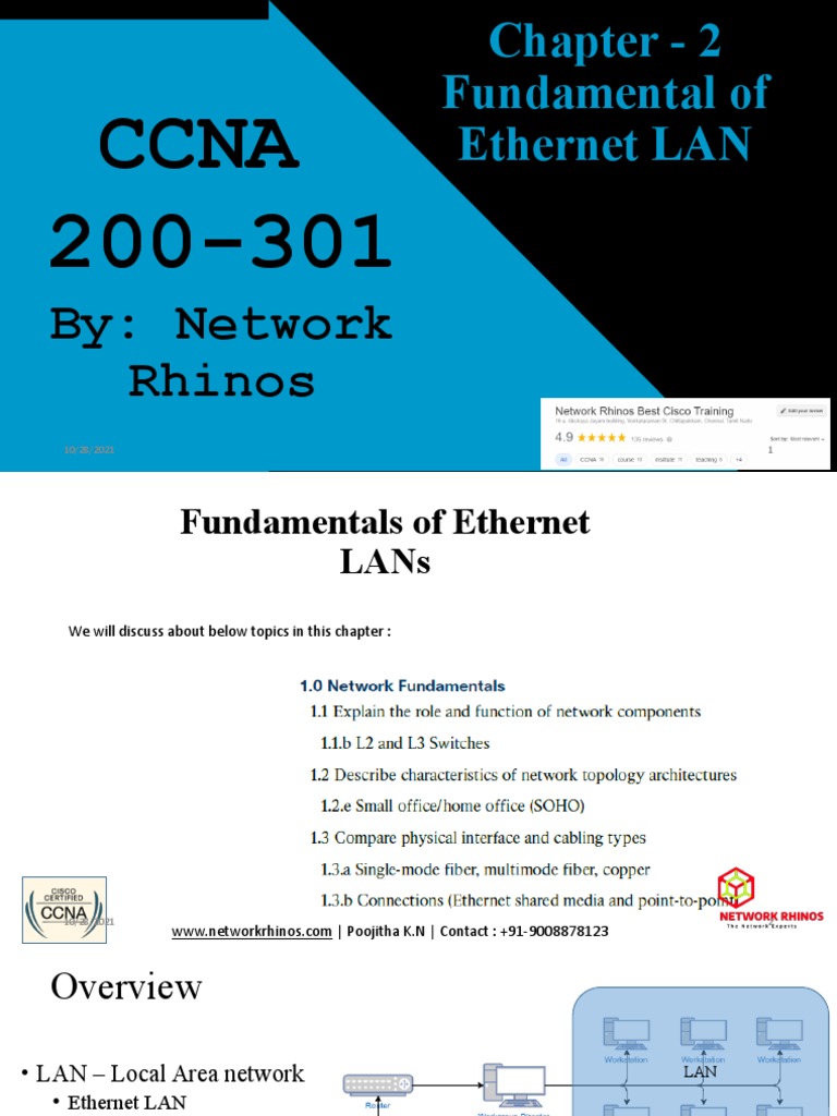 Chapter 2 Fundamentals Of Ethernet Lans Pdf Ethernet Local Area