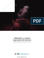 Alimentos y Cocinas Regionales de América