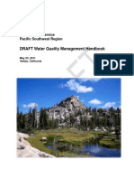 Usfs Water Quality Management Handbook Draft