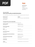 Progressive Commercial Auto Declaration | PDF | Deductible | Liability ...