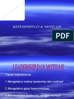 Motivasi, Konflik, Komunikasi