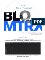 Big Titles - Typography: How To Use