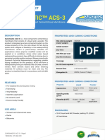 Duro Mastic™ Acs-3: Product Data Sheet