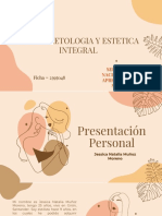 Presentación Pesonal, Nata Cosmetología