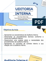 Aula 03 - Auditoria Interna