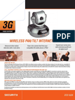 Wireless Pan/Tilt Internet Camera
