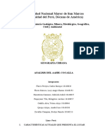 Análisis del Asentamiento Humano Cocalla