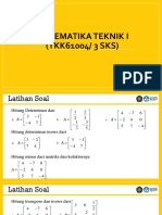 Latihan Matek 1 Pertemuan 6 2021