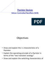 SCR - VI Characteristics - Switching Characteristics