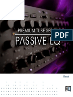 Premium Tube Series Passive EQ Manual English