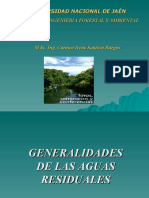 Generalidades de Las Aguas Residuales I