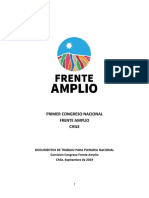 Primer Congreso Nacional%0afrente Amplio%0achile%0a