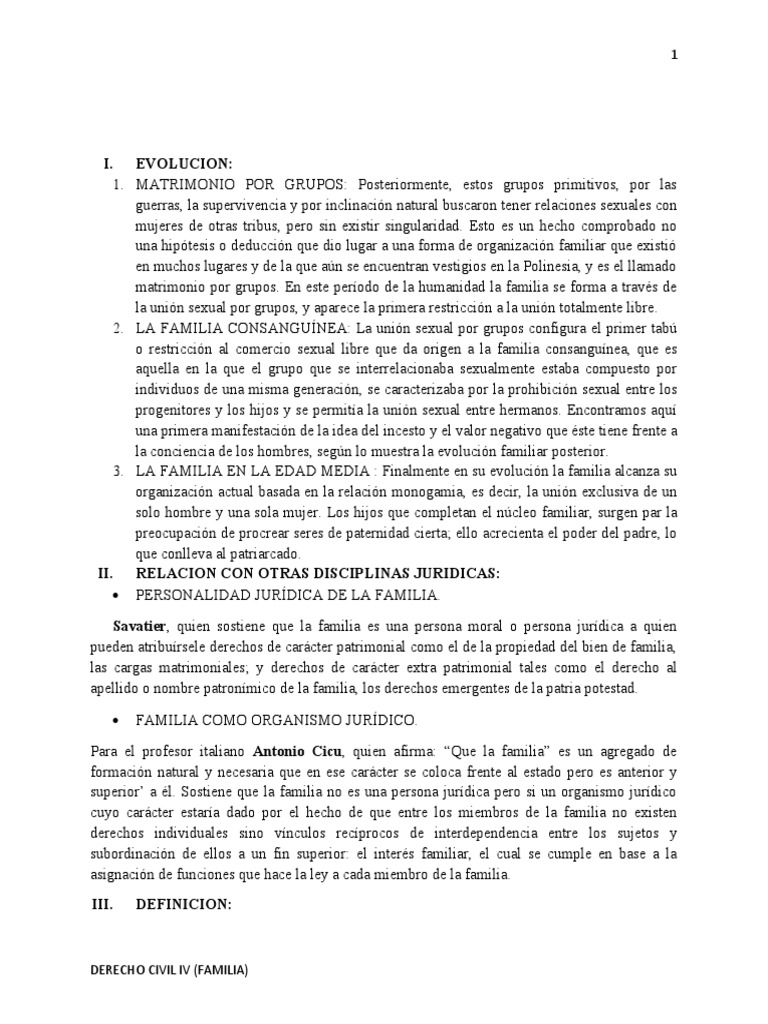 Evolución de la familia en la Edad Media | PDF | Familia | Matrimonio
