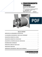 L750SP - Procedimiento de Inspección y Reemplazo Del Espaciador Del Tubo Del Buje