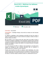 Alphorm Fiche Formation Excel 2013 TCD