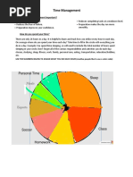 Time Management Worksheet+Assignment