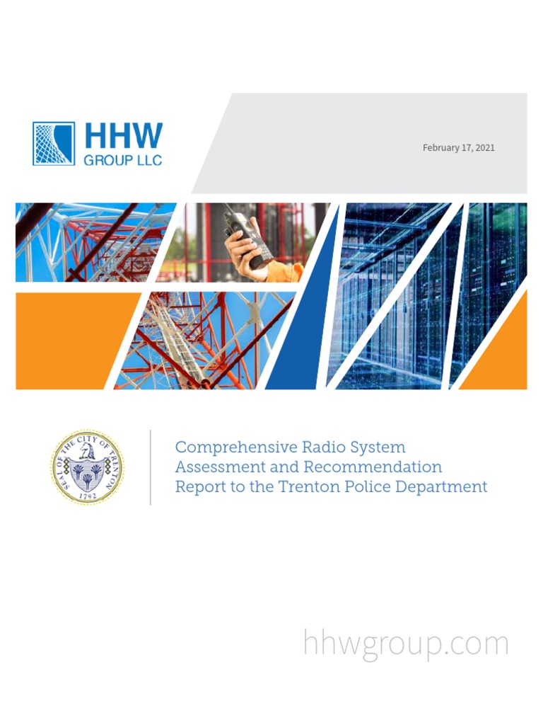Final Draft Trenton Radio System Report 2021 PDF Radio