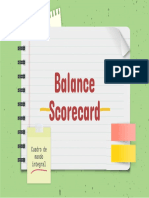 Balance Scorecard: Cuadro de Mando Integral