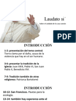 Diapositivas de Laudato Si