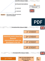 Event 1 Event 2 Event 3: Which Historical Events Show That Financial Intermediaries Were Not Developed in The UK?