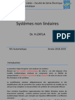 Chap 1-2 Systemes Non Lineaires