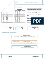 Formulario SI de unidades y cálculos en radiología y bioquímica