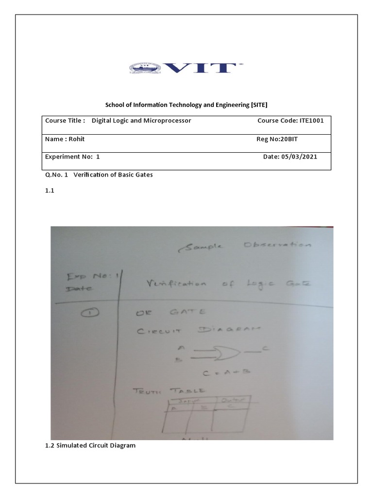 School of Information Technology and Engineering (SITE) | PDF ...