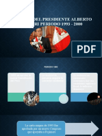 Gobierno Del Presdiente Alberto Fujimori Periodo 1993