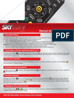 Manual Controle Remoto Skyhdtv Zapper