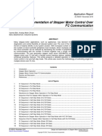 Design and Implementation of Stepper Motor Control Over I C Communication